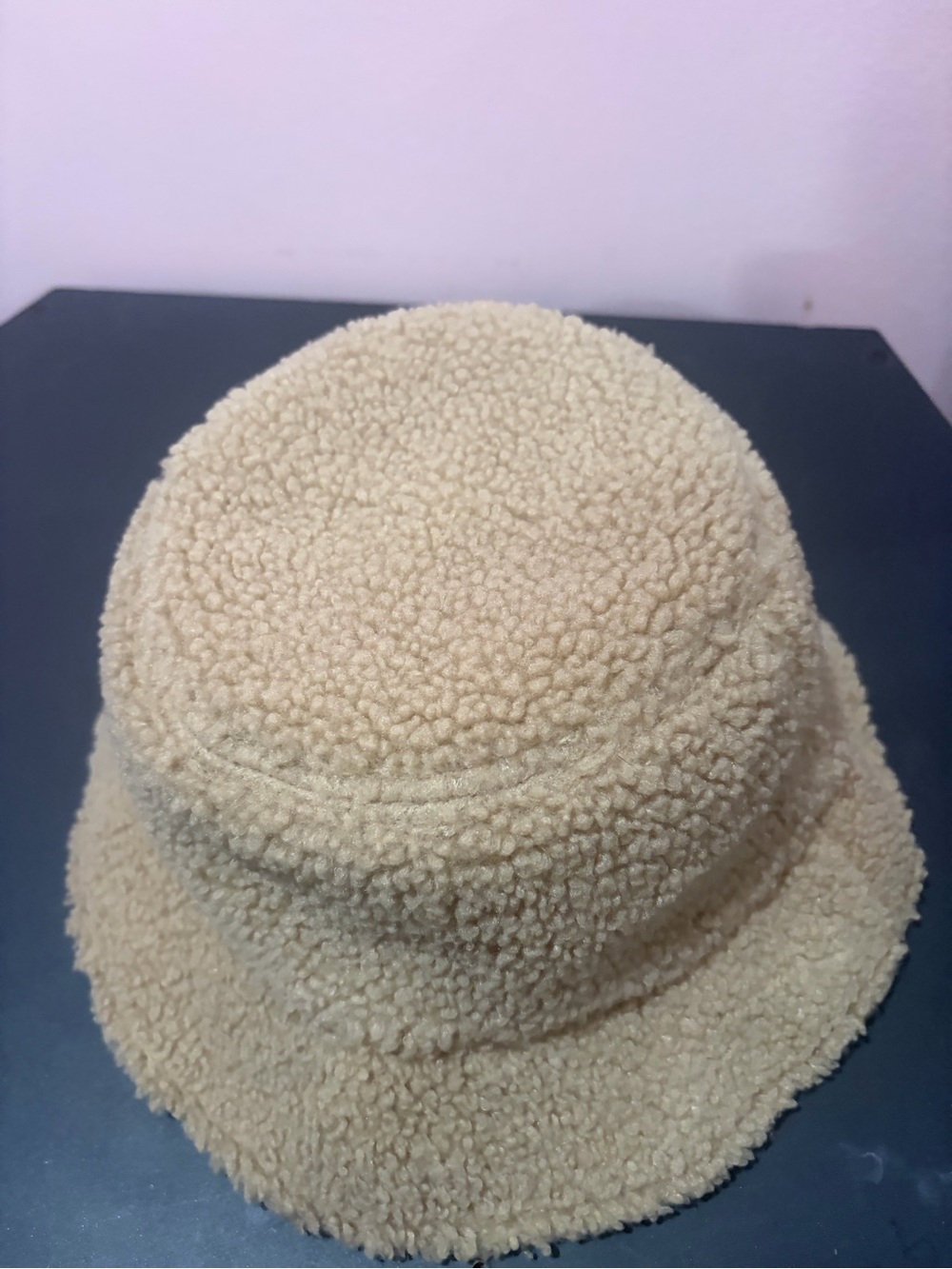 Under Armour Beige Sherpa Bucket Hat - Women Accessories